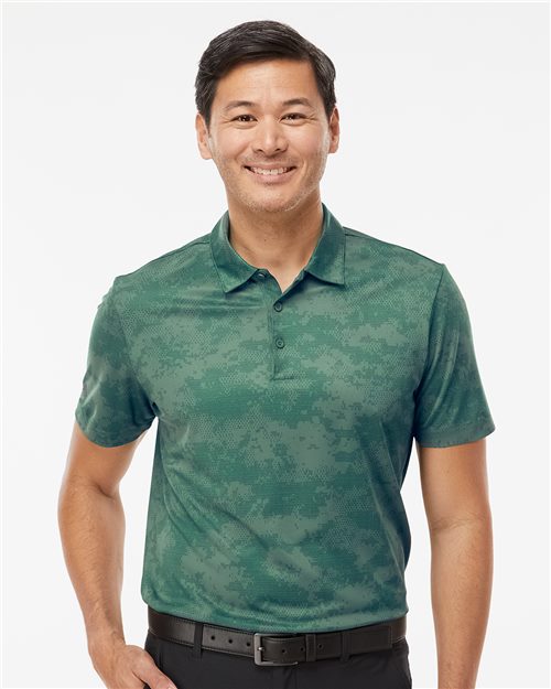 Adidas Men's All Over Camo Print Polo - A550