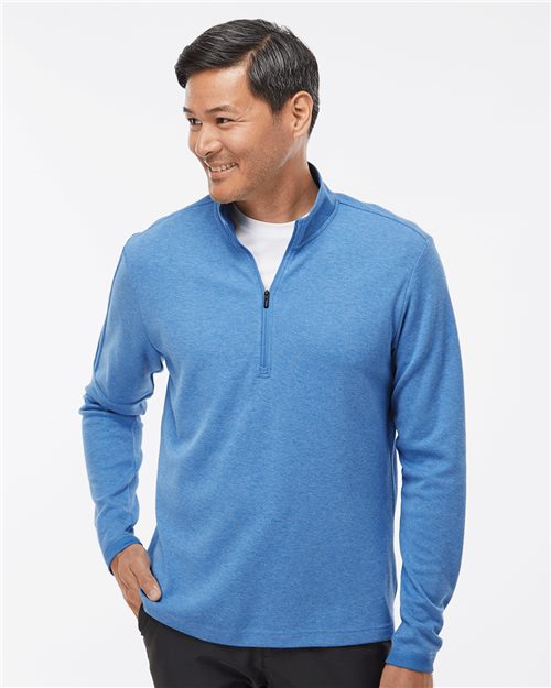 Adidas Men's 3-Stripes Quarter-Zip Sweater Pullover - A554