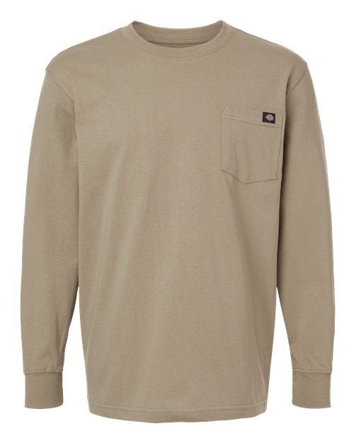 Dickies Men's Tall Traditional Heavyweight Long Sleeve T-Shirt - WL50T
