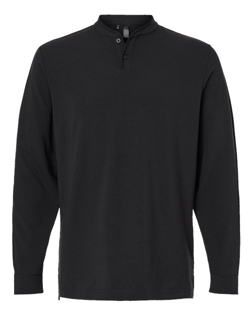 Adidas Men's Henley Long Sleeve T-Shirt - A597