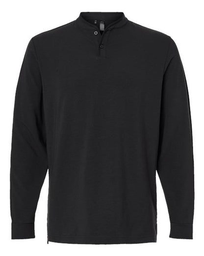 Adidas Men's Henley Long Sleeve T-Shirt - A597