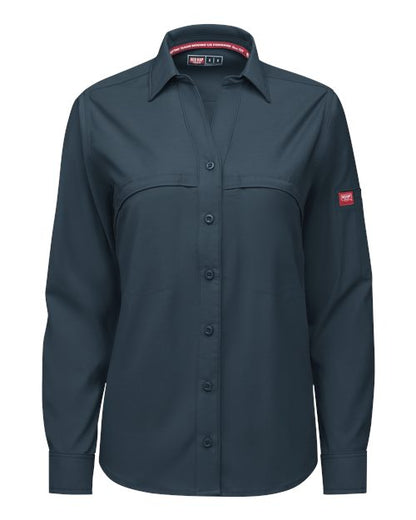 Red Kap Women's Cooling Long Sleeve Work Shirt - TSW3