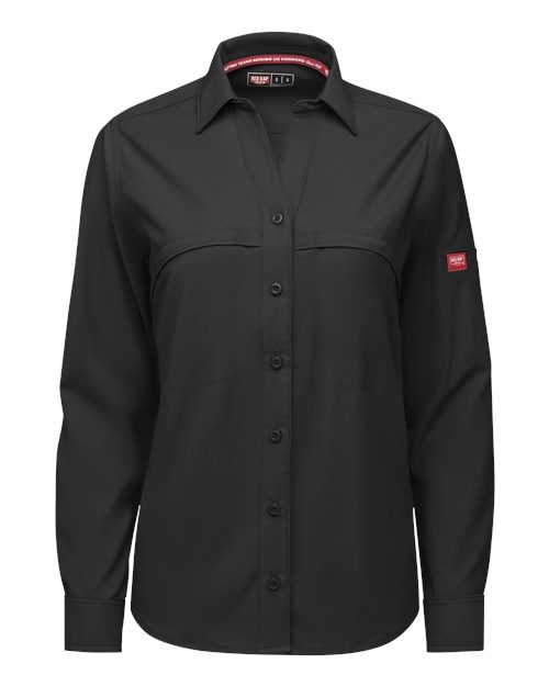 Red Kap Women's Cooling Long Sleeve Work Shirt - TSW3