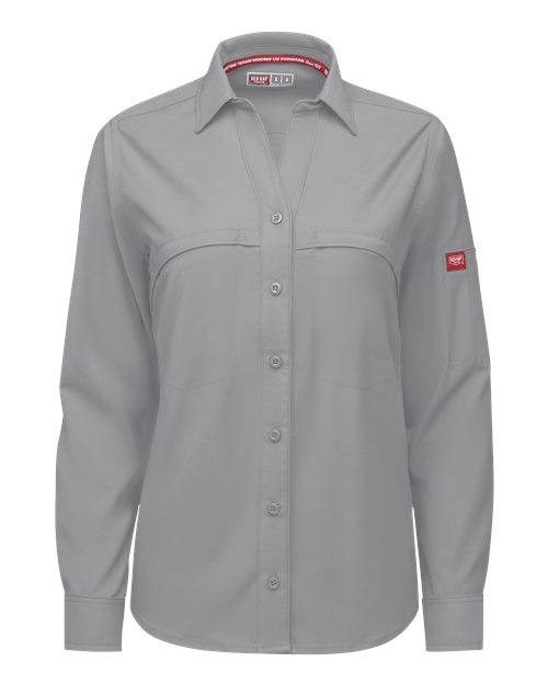 Red Kap Women's Cooling Long Sleeve Work Shirt - TSW3