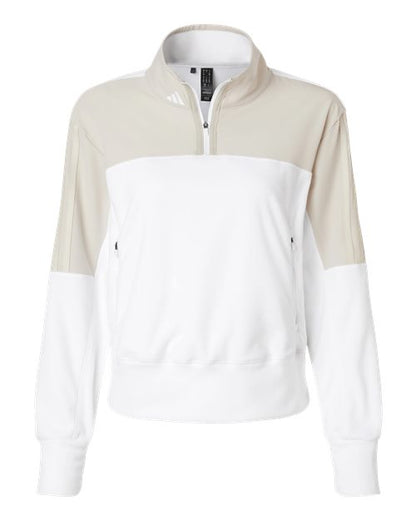 Adidas Women's Fleece Quarter-Zip Pullover - A601