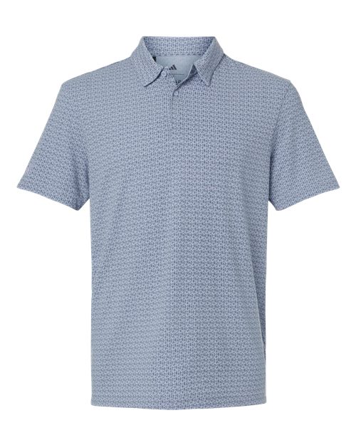 Adidas Men's Blended Printed Polo - A702