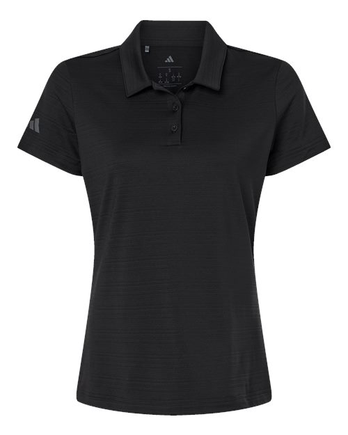 Adidas Women's Textured Stripe Polo - A707
