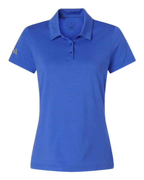 Adidas Women's Textured Stripe Polo - A707