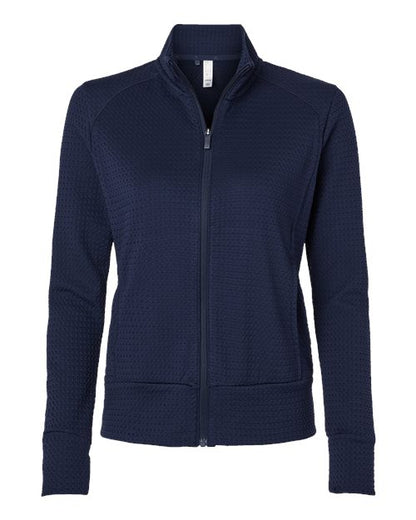 Adidas Women's Ultimate365 Textured Full-Zip Jacket - A1007
