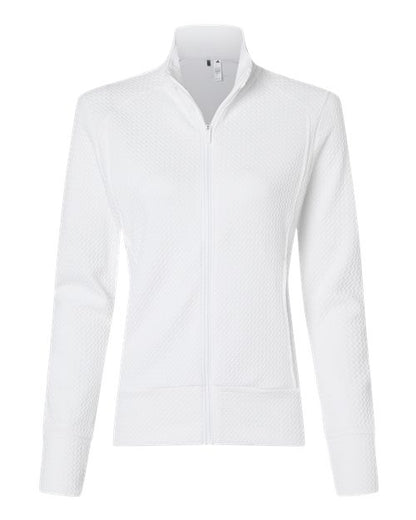 Adidas Women's Ultimate365 Textured Full-Zip Jacket - A1007