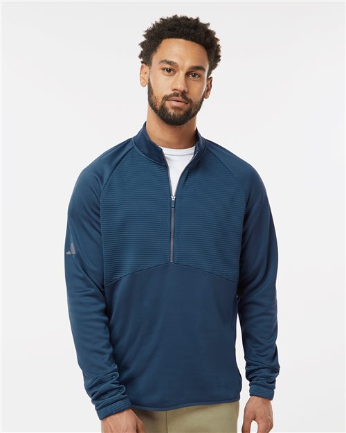 Adidas Men's Performance Quarter-Zip Pullover - A587