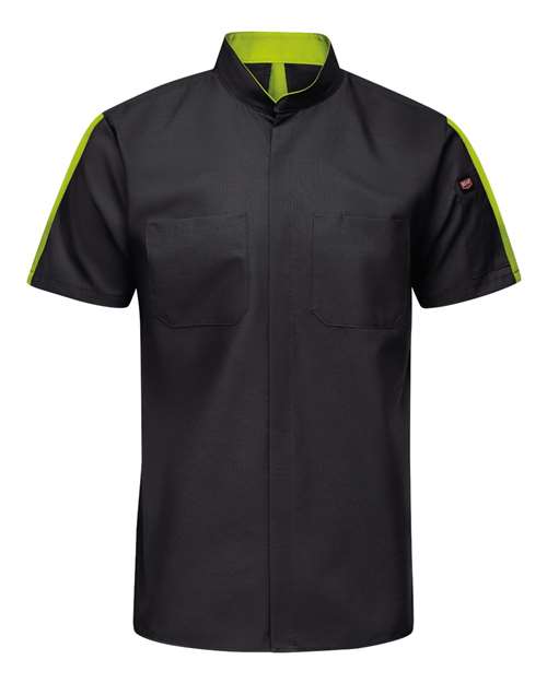 Red Kap Men's Tall Mimix™ Pro+ Short Sleeve Work Shirt With OilBlok - SX46T