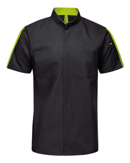 Red Kap Men's Tall Mimix™ Pro+ Short Sleeve Work Shirt With OilBlok - SX46T