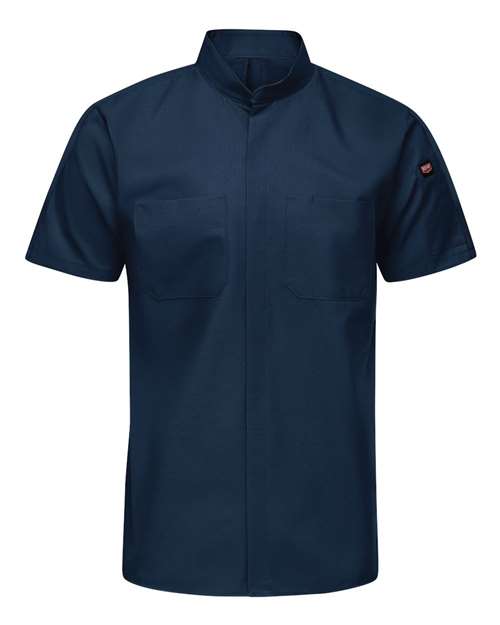 Red Kap Men's Tall Mimix™ Pro+ Short Sleeve Work Shirt With OilBlok - SX46T