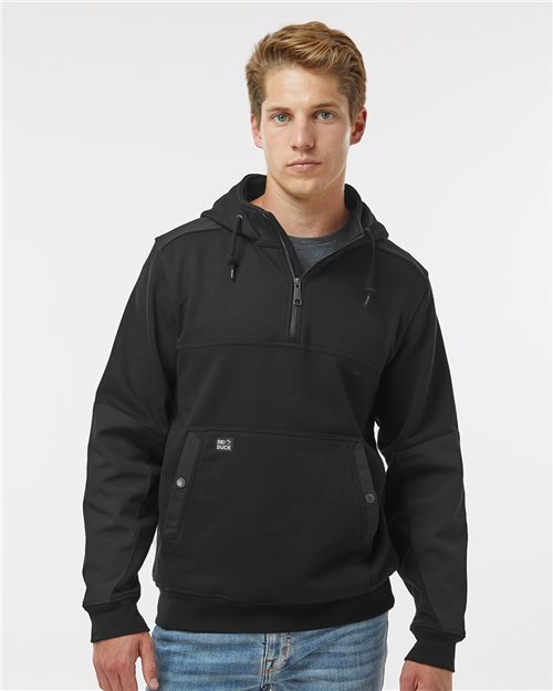 DRI DUCK Men's Mission Quarter-Zip Hooded Pullover - 7349