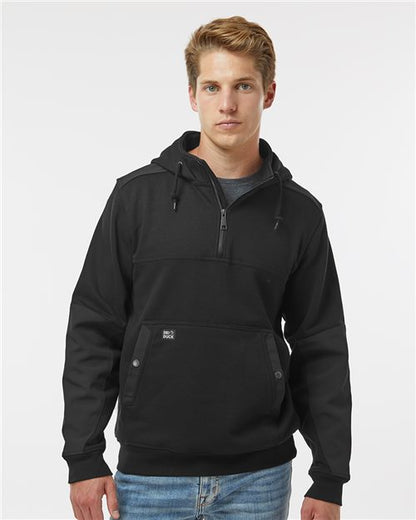 DRI DUCK Men's Mission Quarter-Zip Hooded Pullover - 7349