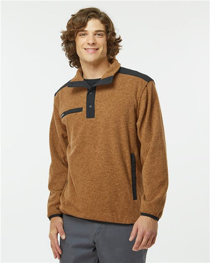 DRI DUCK Men's Ranger Melange Fleece Pullover - 7353