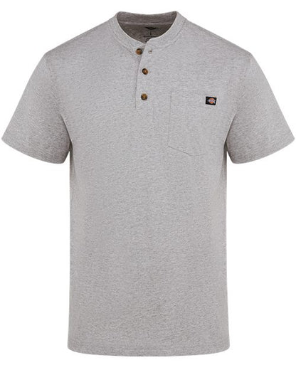 Dickies Men's Heavyweight Traditional Short Sleeve Henley - WS51