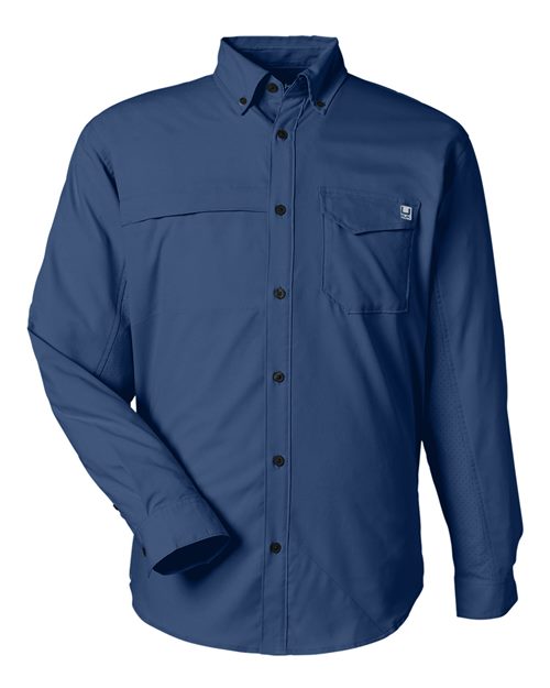 HUK Men's Tide Point Pocket Fishing Shirt - H150172