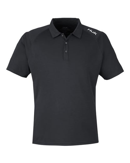 HUK Men's LoPro Solid Performance Polo - H12L005