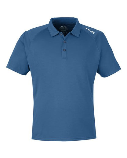 HUK Men's LoPro Solid Performance Polo - H12L005