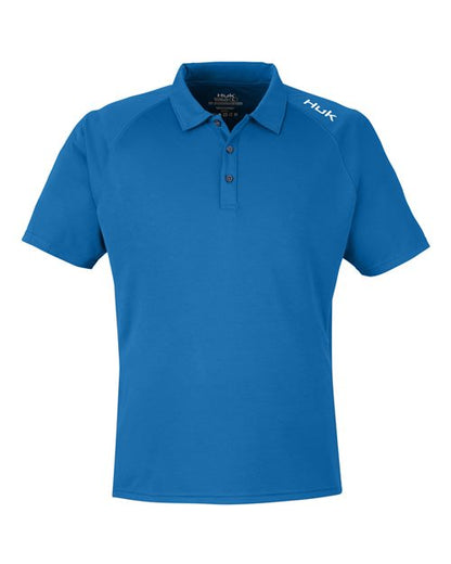 HUK Men's LoPro Solid Performance Polo - H12L005