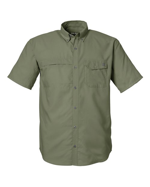 HUK Men's Tide Point Short Sleeve Shirt - H150171