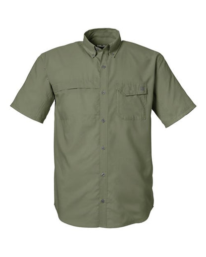HUK Men's Tide Point Short Sleeve Shirt - H150171