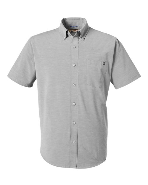 HUK Men's Kona Short Sleeve Solid Shirt - H150154