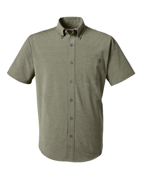 HUK Men's Kona Short Sleeve Solid Shirt - H150154