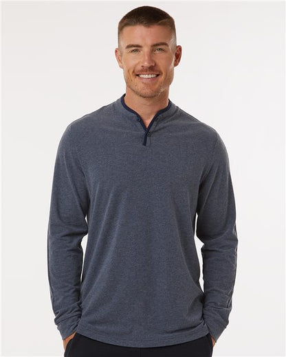Adidas Men's Henley Long Sleeve T-Shirt - A597
