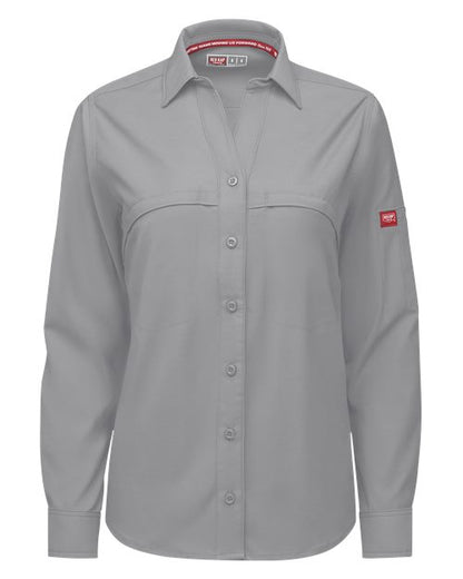 Red Kap Women's Cooling Long Sleeve Work Shirt - TSW3