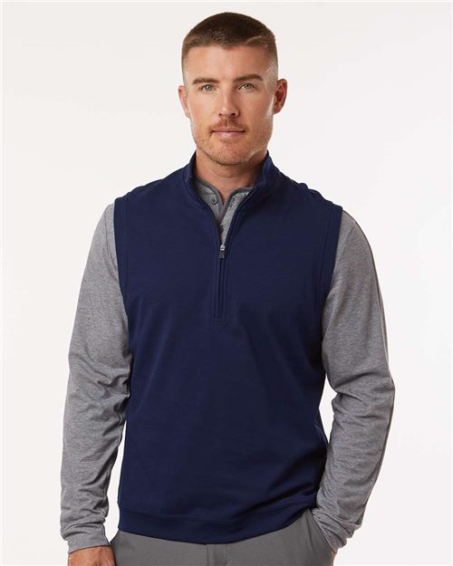 Adidas Men's Club Quarter-Zip Vest - A599