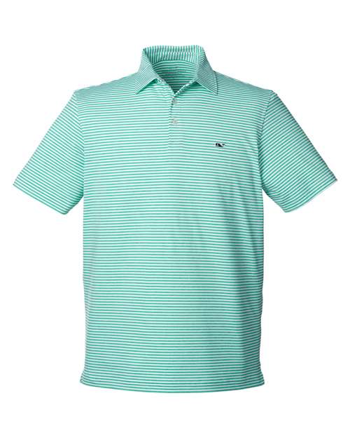 vineyard vines Men's Heathered Winstead Sankaty Polo - G011145
