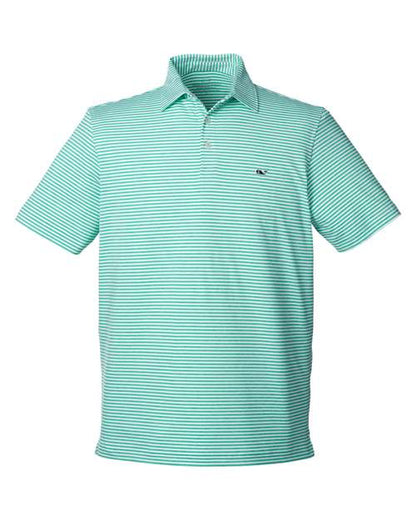 vineyard vines Men's Heathered Winstead Sankaty Polo - G011145