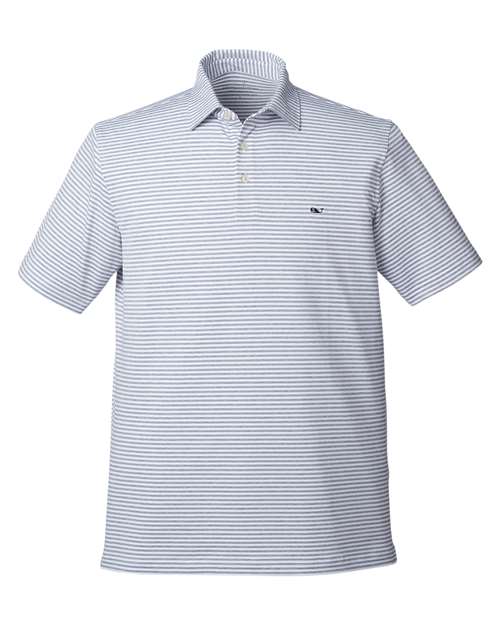 vineyard vines Men's Heathered Winstead Sankaty Polo - G011145