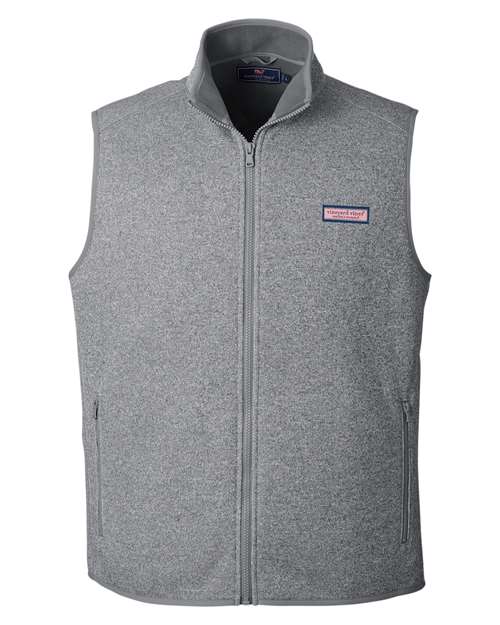 vineyard vines Men's Mountain Sweater Fleece Vest - K002713