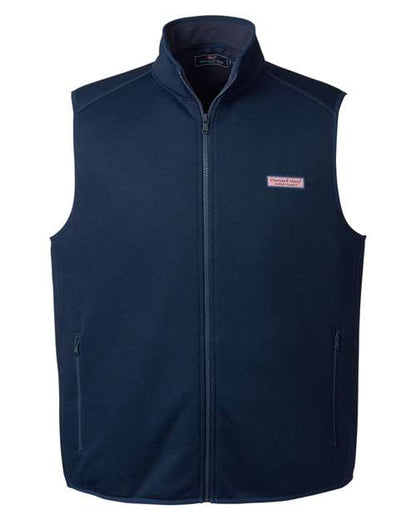 vineyard vines Men's Mountain Sweater Fleece Vest - K002713