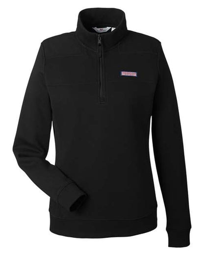 vineyard vines Women's Collegiate Shep Quarter-Zip Sweatshirt - K002795