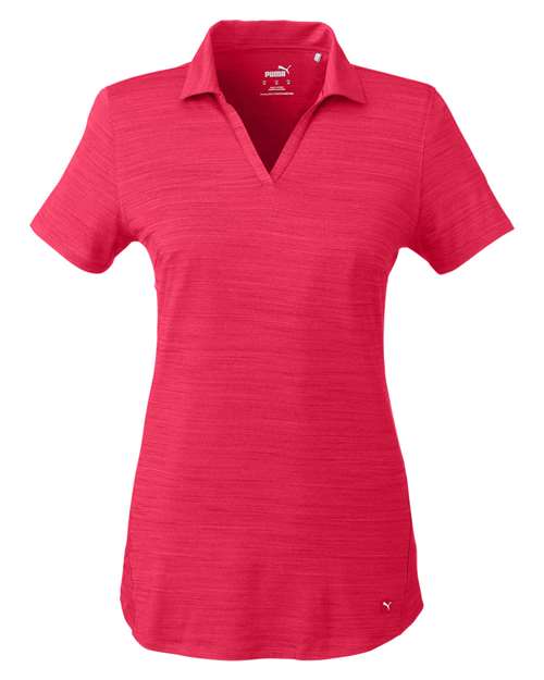 Puma Golf Women's Cloudspun Free V-neck Polo - 597695