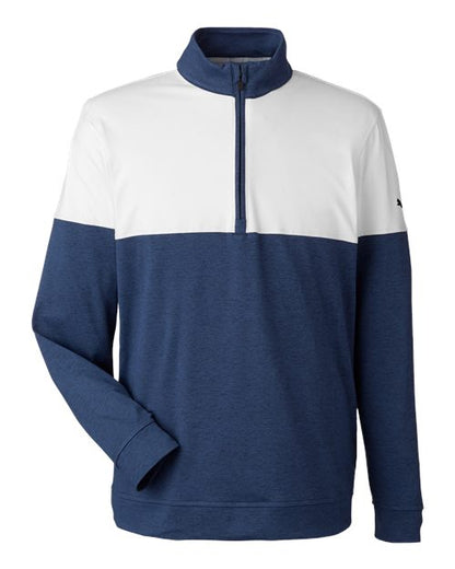 Puma Golf Men's Cloudspun Warm Up Quarter-Zip Pullover - 595803