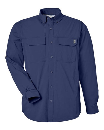 HUK Men's Creekbed Pocket Fishing Shirt - H150184