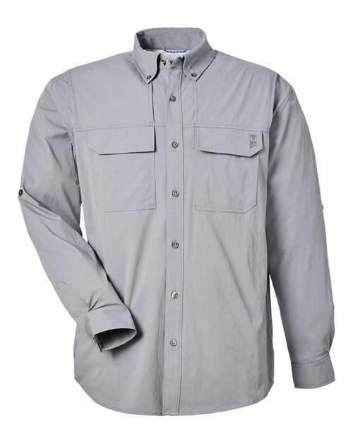HUK Men's Creekbed Pocket Fishing Shirt - H150184