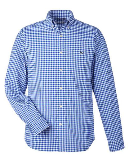 vineyard vines Men's On-The-Go Nylon Gingham Shirt - W012060