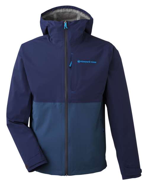 vineyard vines Men's On-The-Go Packable Rain Shell - O001647