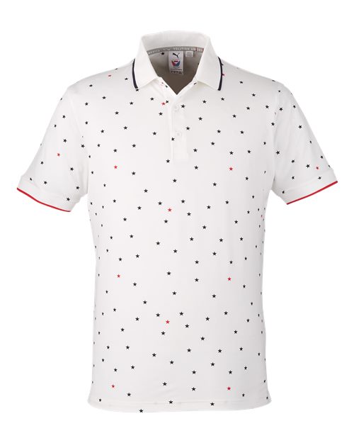 Puma Golf Men's Volition Skylight Patriotic Polo - 537477