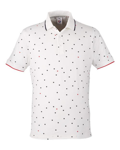 Puma Golf Men's Volition Skylight Patriotic Polo - 537477