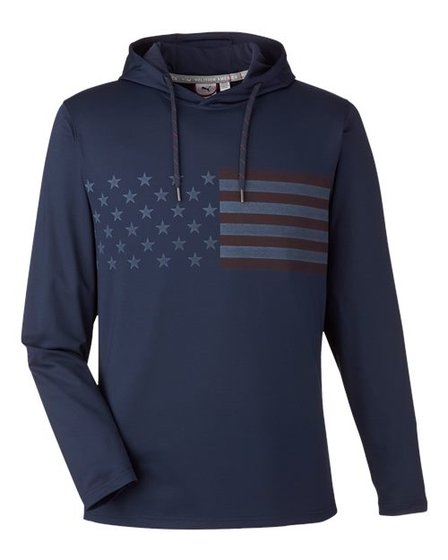 Puma Golf - Men's Volition Patriotic Hooded Pullover - 537474