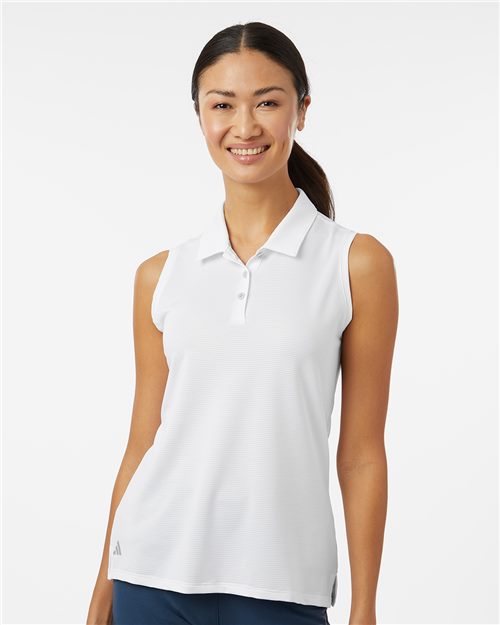 Adidas Women's Ottoman Sleeveless Polo - A1005