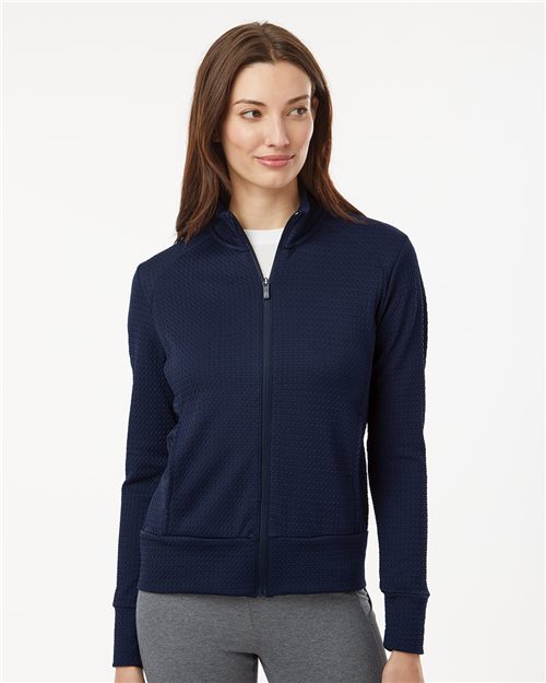 Adidas Women's Ultimate365 Textured Full-Zip Jacket - A1007